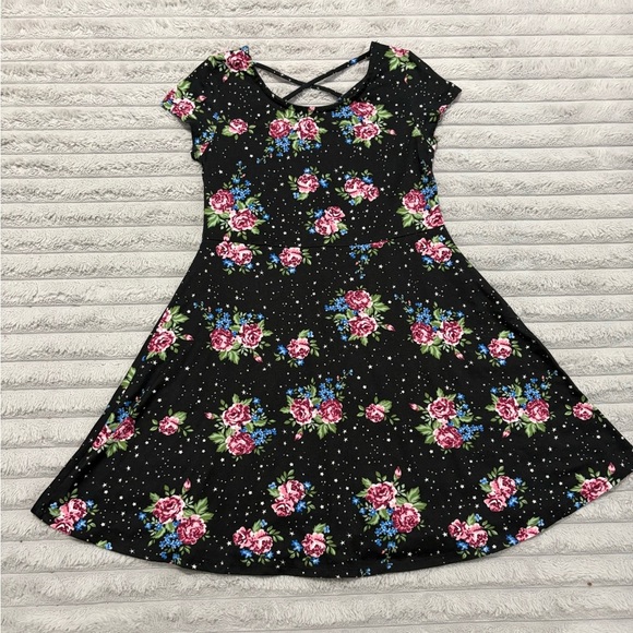 Arizona Jean Company Other - 🖤🌸 Arizona Jean Co. Girls Floral Dress (Size M 10/12) 🌸🖤